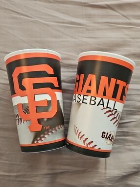 San Francisco Giants Party Cups - Orange & Black (Set of 6)